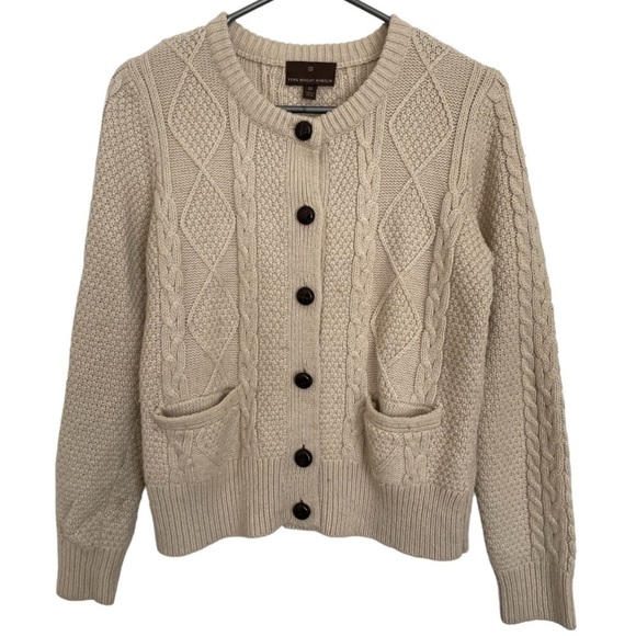 Fenn Wright Manson Knitted Button Front Sweater size M - Picture 2 of 6